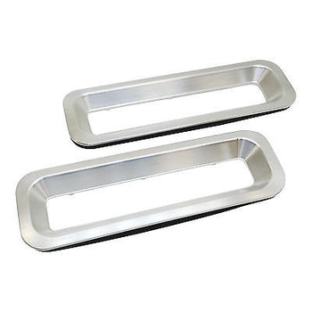 67 1967 CAMARO BILLET TAIL LIGHT BEZELS MACHINED MADE IN U.S.A.